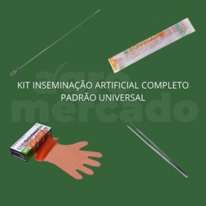 Kit Inseminação Artificial Completo - Padrão Universal (Alta Performance)