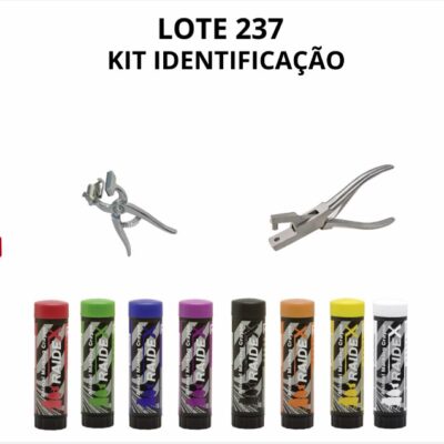 LOTE 237 – KIT IDENTIFICAÇÃO