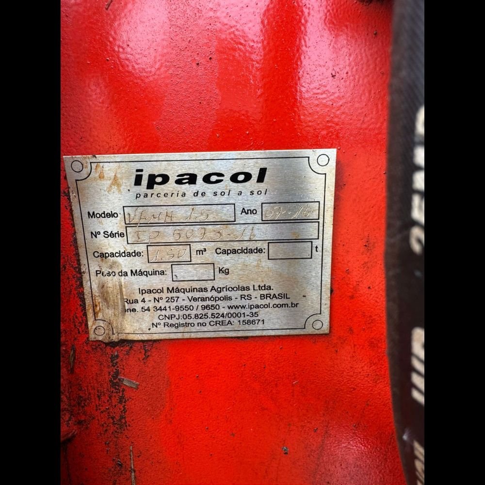 Desensiladeira Misturadora Estacionária Ipacol 1.5 m3 - Imagem 6