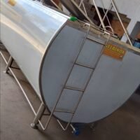 Tanque Resfriador de Leite Meia Cana Gelainox 3000L - Imagem 3