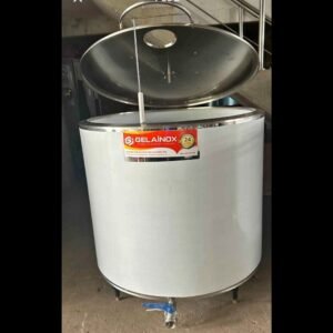 Tanque Resfriador de Leite Cilíndrico Gelainox 200L