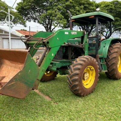 Trator John Deere 6300 4×4 Ano 2001 e Conjunto Frontal Stara