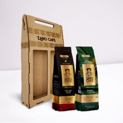 Kit Presente Zaro Café Especial Moderado e Intenso Grãos 1kg