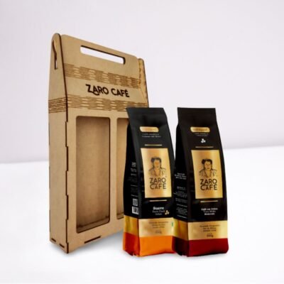 Kit Presente Zaro Café Especial Suave e Moderado Grãos 1kg