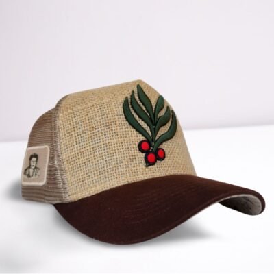 Boné Zaro Café & Sacudidos Juta Bege