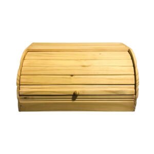 Porta Pão de Madeira Rústico Grande - Organizador AgroLar